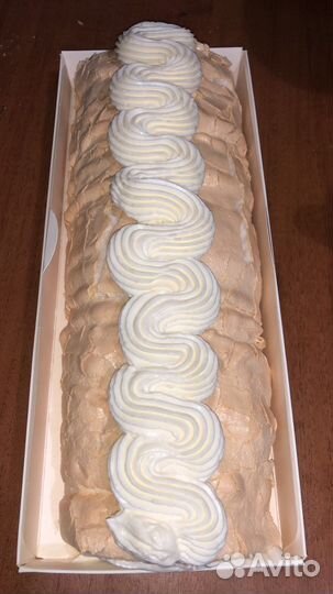 Меренговый рулет