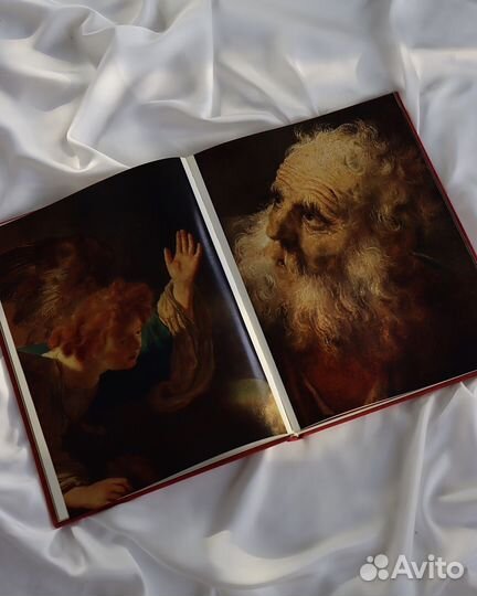 Винтажная книга коллекционный Рембрандт