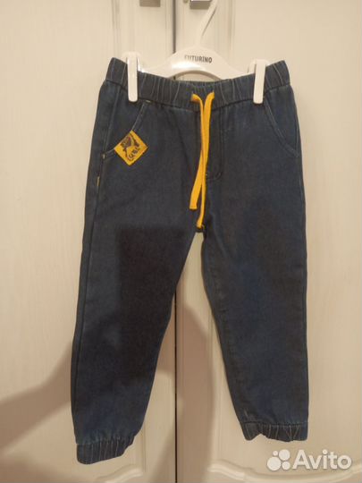 Джинсы утепленные110