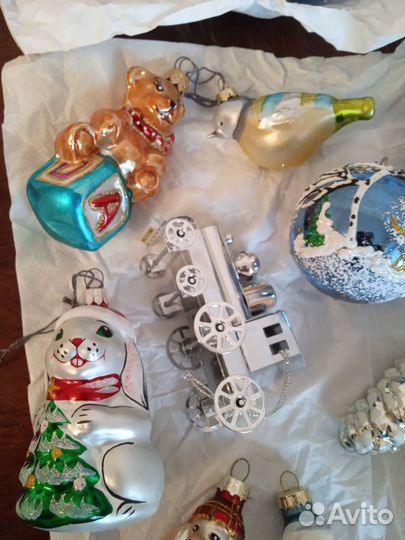 Ёлочные новогодние игрушки