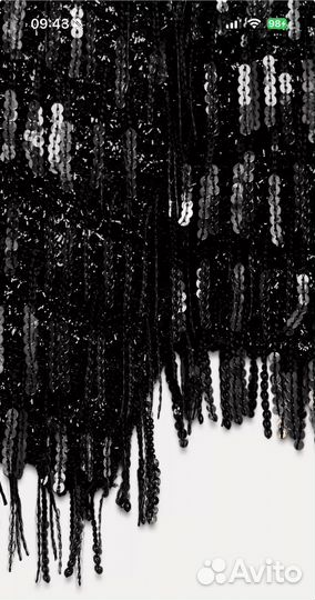 Топ Zara (оригинал) с пайетками