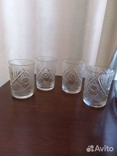 Рюмки стопки креманки хрусталь СССР
