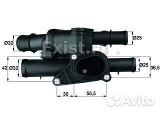 Термостат двигателя 1.6BFQ vag