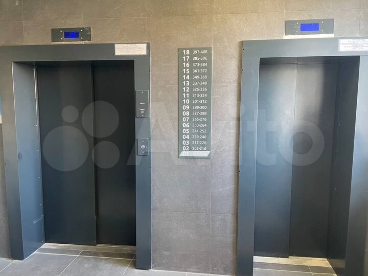 2-к. квартира, 38,4 м², 6/18 эт.