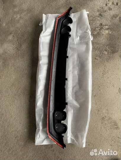 Накладка заднего бампера Volkswagen Polo