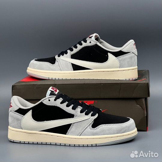 Nike Travis Light Grey кроссовки