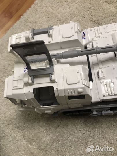 Машинка Военный тягач с танком