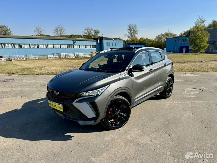 Geely Coolray 1.5 AMT, 2023, битый, 4 500 км