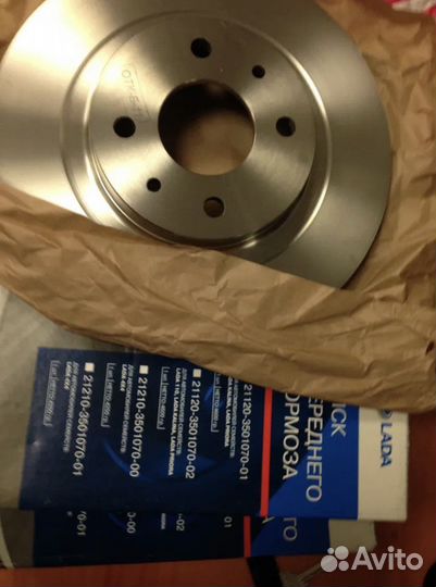 Тормозные диски на ваз