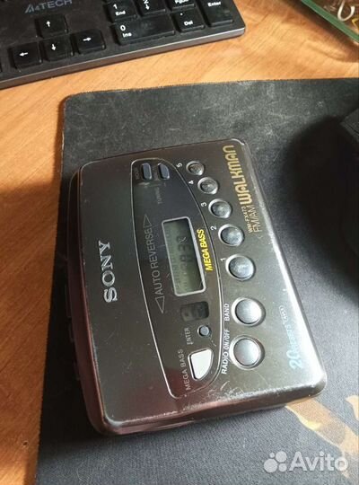 Кассетный плеер sony walkman wm-fx473