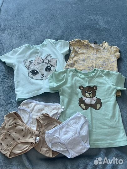 Вещи пакетом на девочку 80 86