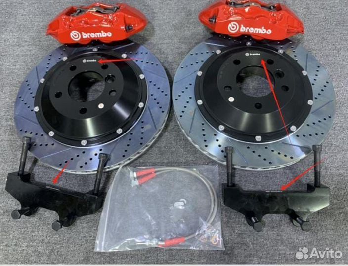 Тормозная система Brembo GT6 BMW E70 E71 F15 F16