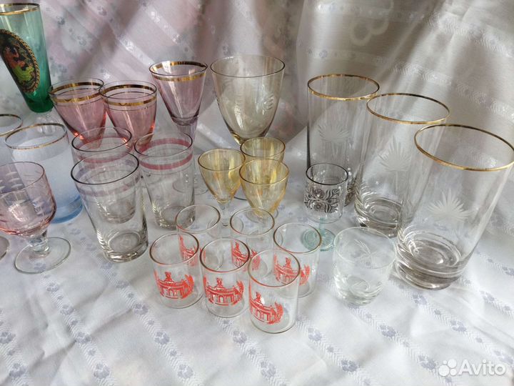 Рюмка фужеры стаканы