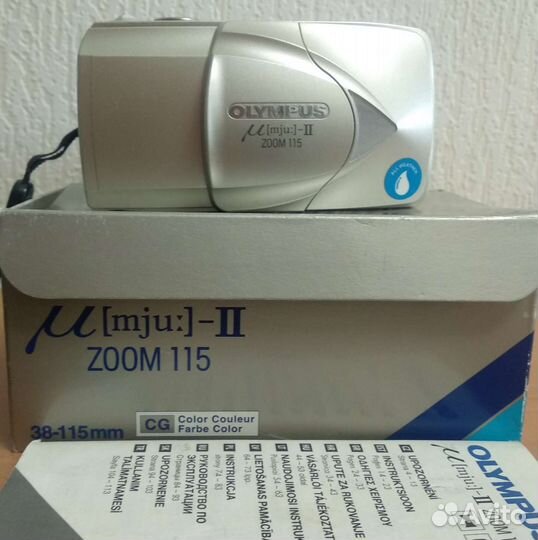 Olympus M mju ii zoom 115