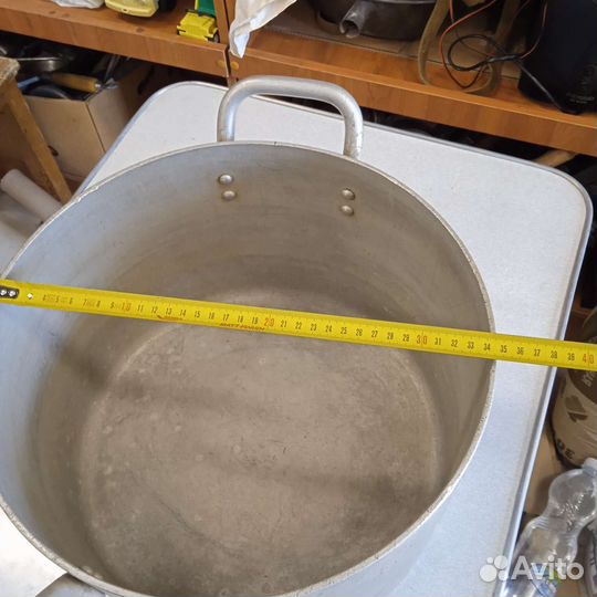 Кастрюли алюминиевые 20 л СССР