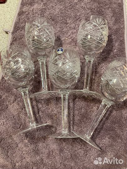 Хрустальные фужеры