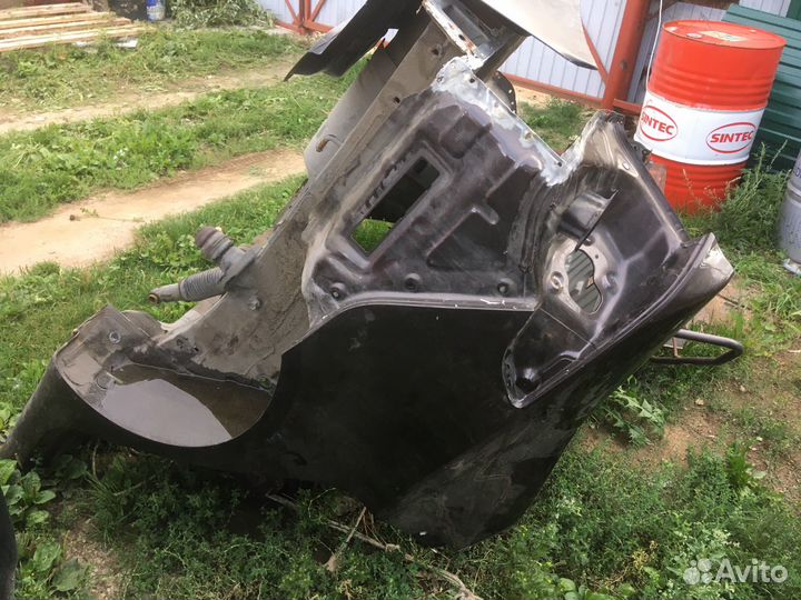 Kia rio 3 задняя часть + крышка багажника