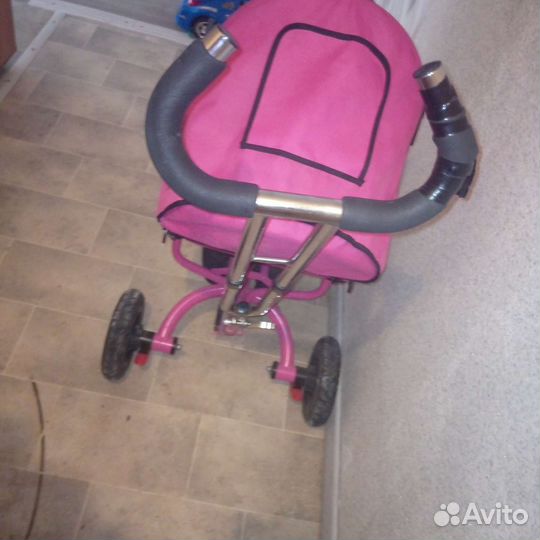 Детский трехколесный велосипед бу