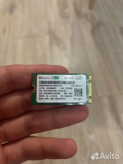 Ssd m2 128gb