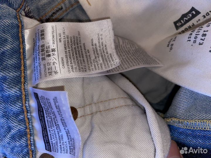 Джинсы levis 511 оригинал