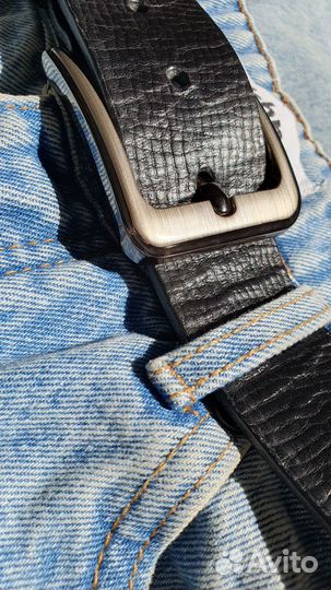 Ремень из натуральной итальянской кожи