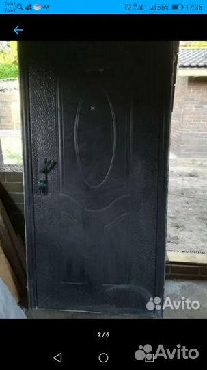 Дверь входная металлическая 960х2060