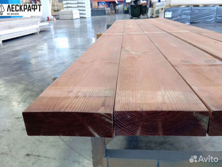 Доска строганая 20*120*6000 мм импрегнированная