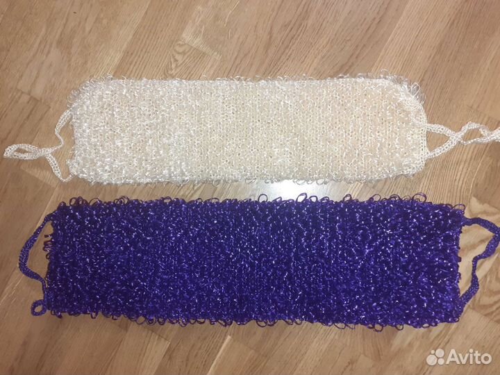 Мочалка ручной работы