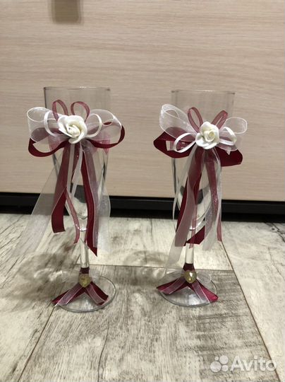 Свадебные бокалы