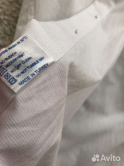 Мужская рубашка белая детская