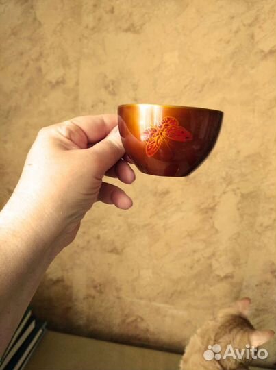 Сервиз чайный деревянный