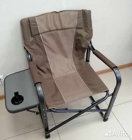 Кресло складное туристическое с откидным столиком