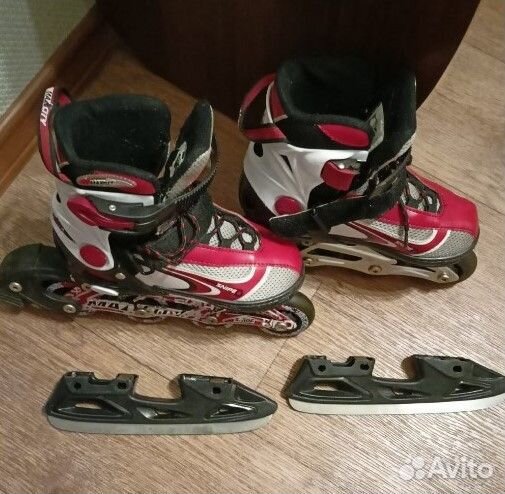 Коньки и Ролики 2 в 1