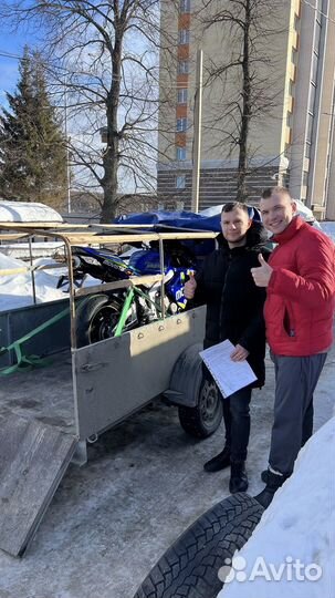 Грузоперевозки на легковом прицепе