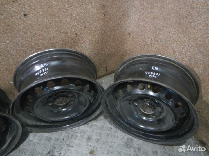 Комплект дисков стальных R16 5*114,3 j6,5 ET40 DIA