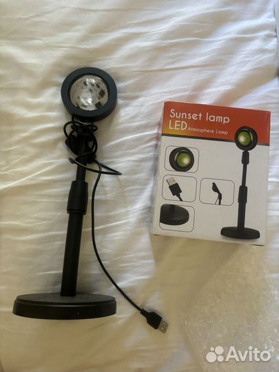 Лампа закат