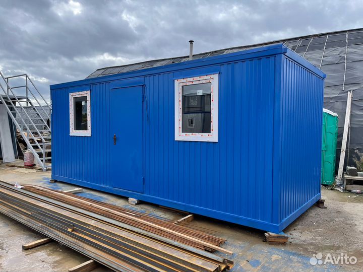 Бытовка распашонка новая 6м