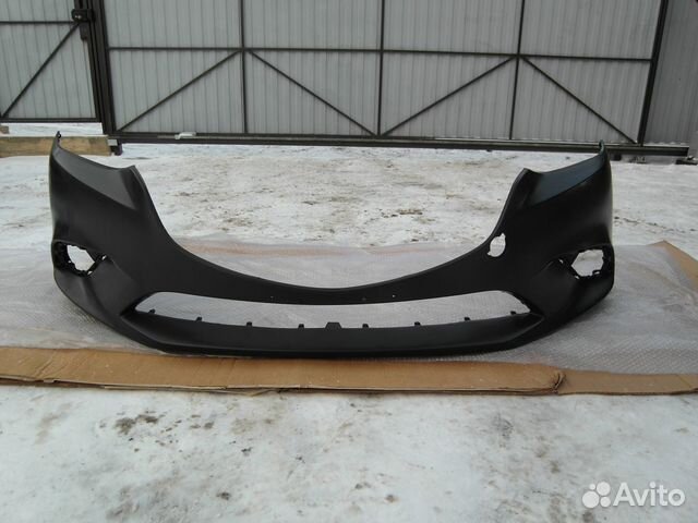 Бампер передний без омывателя фар Mazda 6 GJ 15-17