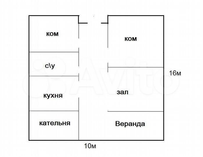Дом 152 м² на участке 6,8 сот.