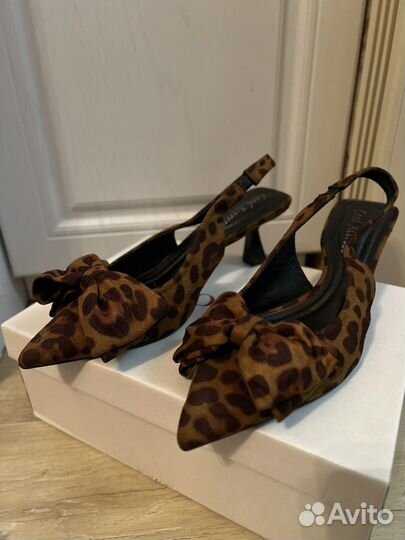 Туфли женские тигровые 37