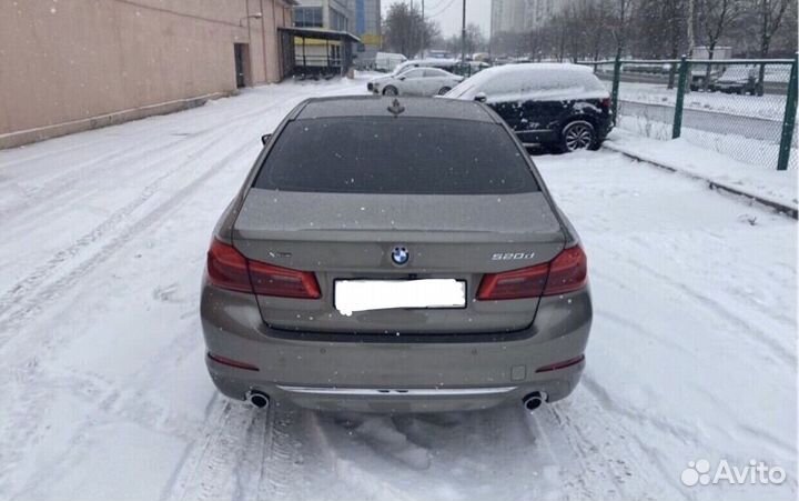 Насадки bmw g30 m performance с накладками