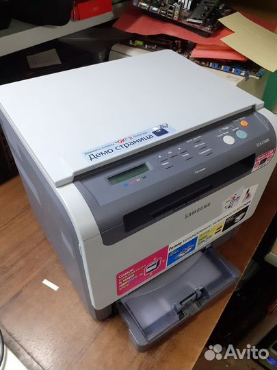 Цветной лазерный мфу Samsung CLX-2160n