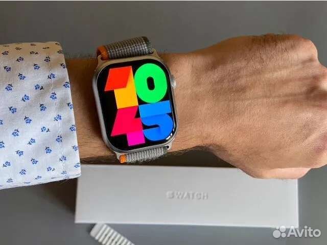 Часы apple watch 8 45 mm silver