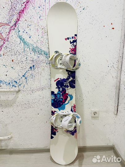 Сноуборд Volkl Shine 152 + крепы Burton