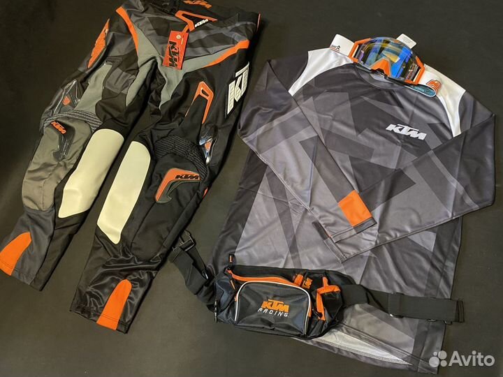 Костюм для Эндуро Мотокросс KTM ктм Квадроцикл