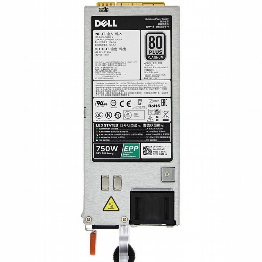 [0HTRH4] Блок Питания Dell 750wt L750e-S0 0htrh4