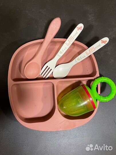 Посуда детская силикон
