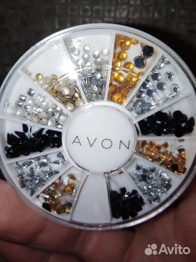 Стразы Avon для дизайна ногтей