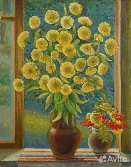 Картина маслом Хрусталёва Виктора