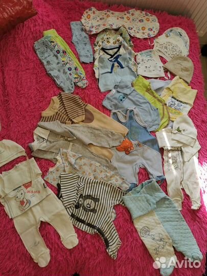 Вещи пакетом на мальчика 56